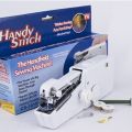 Portable Mini Handheld Sewing Machines Stitch Sew Needlework Cordless Clothes Fabrics Electric Sewing Machine Stitch Set. 