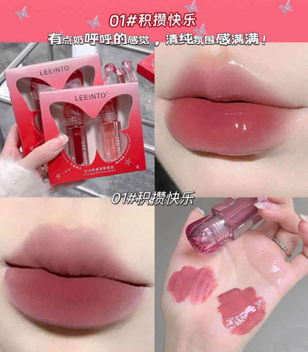 LEINTO%20Lip%20Gloss%20Set%20Matte%20Matte%20Lasting%20Makeup%20Color,%20Not%20Easy%20to%20Stick%20Cup%20Lipstick%20Water%20Glossy%20Lip%20Gloss%20-%20Image%206