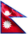 Nepal National Flag Nepalese National Flag  Nepal Flag. 