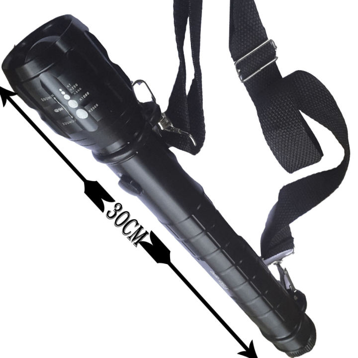 Power Style LED Torch Light Power Light Torchlight Emergency Light Rechargeable Flashlight