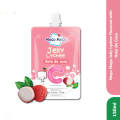 Mogu Mogu Jelly Lychee with Nata De Coco, 150ml. 