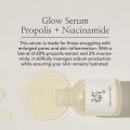 Glow Serum : Propolis + Niacinamide 30ml (1 fl.oz.)Glow Serum [30ml]. 