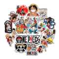 Luffy One Piece 15pcs Laminated Sticker Pack For Mobile & Laptop. 