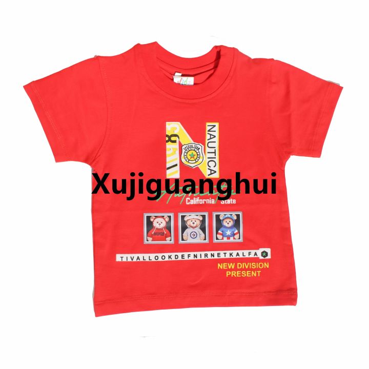 Xujiguanghui%20Summer%20Collection%20Nautica%20Design%20T-shirt%20And%20Shorts%20Pants%20For%20Kids%20Baby%20Girls%20And%20BabAffordabley%20Boys%20Round%20Neck%20Shorts%20Sleeves%20Tee%20Tops%20Clothes%20Set's%20Dresses%20Outfit%20Suit%20GLX%20Store%20-%20Image%205