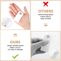 400 Pack Blank Tags with Elastic String Marking Hang Tags Attached Reinforced Hole Writable Blank Tags 2.75x1.37Inch. 