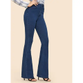 Dark Blue High Rise waist Stretchable Belly Jeans For Women - Fashion | Jeans | Pants For Women | Women's Wear |. 