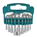 Total L-Angles Socket Wrech 9 Piece/Set. 