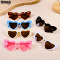2024 New Kids Cartoon Heart Sunflower Sunglasses Girls Boy Children 2025新款，Jinnikaiji Outdoor Round UV400 Sun Glasses Kids Sunglasses UV375. 