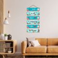 SALCKO Life Is All About Designer Wooden Wall Hanging for Home Decor, Wall Decor, Office, Gifts, Bedroom, Home Decoration Items. 