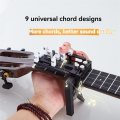 Guitar Learn Aid Tool Guitar Chord Presser Ukulele Chord Trainer Guitar Chords Learning System for Guitar Beginner. 