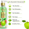 Earthgenix Body Wash Green Apple & GrapeFruit 500ml, (Loofah Free), For Glowing & Nourished Skin. 