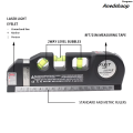 ZongmaoFifty percent discount Home Multi-function High Precise Laser Leveling Instrument with Original Steel Ruler Cross Straight Line Laser Level Measuring Tools. 