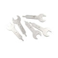5pcs Metal Collet Wrench Key 9mm Nut Spanner For Rotary Tool Supplies BAWEI. 