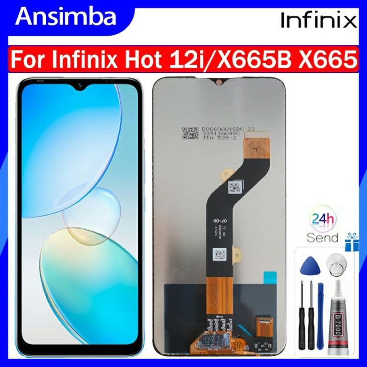 Anba%20Original%206.6%20inches%20IPS%20LCD%20For%20Infinix%20Hot%2012i%20LCD%20Display%20Touch%20Screen%20Digitizer%20Assembly%20Replacement%20For%20Infinix%20Hot%2012i%20X665B,%20X665%20Display%20Screen%20-%20Image%202