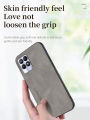 Lereach For Realme 8i Case Luxury Sheepskin Leather Shockproof Matte Back Cover. 