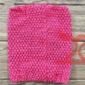 9/6 Inches Children Handmade Wrapped Chest Elastic Baby Girl Crochet Tutu Tube Tops Wide For DIY Knitted Skirt 5Z head band. 