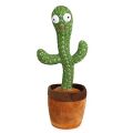 Rechargeable Dancing Cactus Talking Baby Toys for Kids. 