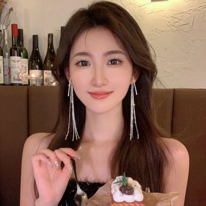 %E3%80%90Mega%20Sale%E3%80%91East%20Chrysanthemum%20Yinchuan%20Waterfall%20Tassel%20Earrings%20Women's%202023%20New%20Fashion%20Earrings%20-%20Image%202