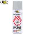 Spray Paint Silver 400 ml for Metal, Plastic, Wood, Wall, Car & Bike | Fast Drying, Brilliant Finish, Interior & Exterior Use | Multipurpose | Durable (Bosny). 