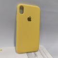 Apple iPhone XR (Single Back Camera) Liquid Silicone Soft Cover Case | Microfiber Inside. 