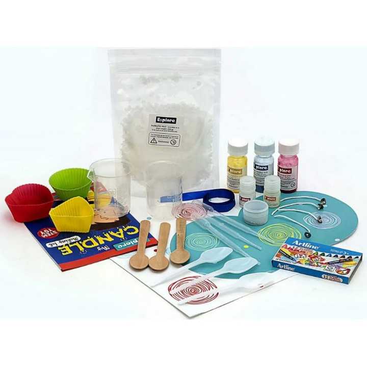 Explore.. | Stem Learner | My Candle Making Lab (learning & Educational Diy Activity Toy Kit, For Ages 6+ Of Boys And Girls)- Multi Color, Medium