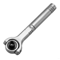 Portable Dual-purpose Ratchet Wrench Socket Forward and Reverse Magnetic Screwdriver Bit High Speed 270° Adjustable Screwdriver Repair Tool. 