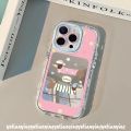 Fashion Creative Cartoon Colourful Dachshund Case Compatible for IPhone 16 13 11 15 14 12 Pro Max XR 7Plus XS X Max 16 14 7 15 8 Plus Funny Cute Puppy Luxury Make Up Mirror Case. 