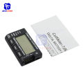 diymore 7 Digital Battery Capacity Tester Battery Checker Controller LCD for LiPo LiFe Li-ion NiMH Nicd Cell Meter. 