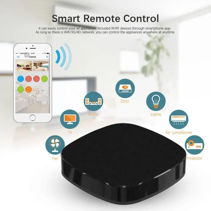 A1%20Smart%20Universal%20Remote%20Control%20Ir%20Wifi%20Automatic%20Rf%20Intelligent%20Remote%20Control%20-%20Image%202
