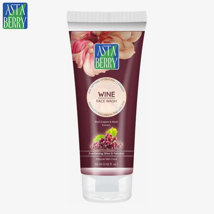 Astaberry Wine Face Wash 60 Ml