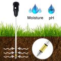 High Accurancy Soil Moisture Meter Soil PH Tester Portable Garden Agricultural Planting Soil Detector Soil Moisture Test Tool Handheld Soil PH Detect Device.