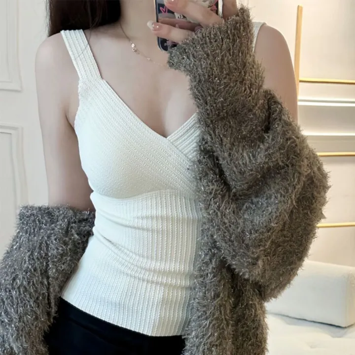 Soft%20V-neck%20Sleeveless%20Warm%20Underwear%20Seamless%20Bottoming%20Shirt%20Warm%20Slimming%20Vest%20Top%20Stripe%20Winter%20Thermal%20Vest%20Autumn%20Winter%20-%20Image%206