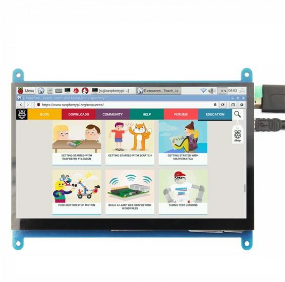 7%20inch%20HDMI%20Display%20(1024%20*%20600%20Pixel)%20-%20Image%203