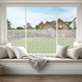 Artsy Home Blackout and Privacy Sticker for Window Rectangle Geometric Pattern 1 meter x 40cm. 
