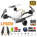 Lf609 2.4Ghz 4Ch Fold Drone Rc Drone Altitude Hold Headless Mode One Key Return Rc Rtf. 