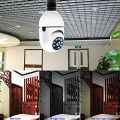Wireless Bulb Security Camera E27 Security Bulb Camera. 