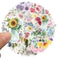 Artsy Home 25/50pcs Colorful Flowers Stickers | Easy To Apply Matte Finish Stickers. 