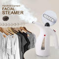 Portable Handheld Garment Steamer & Travel Steam Iron – Hanging Clothes/Fabric & Facial Steamer, Quick Heat-Up, Continuous Steam/Dry Ironing for Home & Travel. 