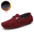 DEKABR Trendy Men Casual Shoes Big Size 38-47 Brand Autumn Winter Plush Driving Loafers Breathable Wholesale Man Soft Footwear Shoes For Men. 