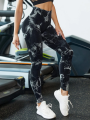 Seamless Tie Dye Sports Leggings | Workout Dress | Sports Wear. 