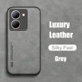 AnDyH For Vivo Y27 5G Phone Case Skin Feel Leather Soft Silicone All Inclusive Lens Cover Casing. 