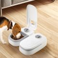 Electric For Dog Cat Large Capacity 350ML High Quality Dry&Wet Separation Food Dispenser Smart Cat Food Dispenser Automatic Pet Feeder Timer Bowl Auto Feeder. 