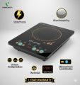 Videocon Life 2200 Watts Induction Cooktop with Auto-Switch Off | 6 Preset Modes | Feather Touch Panel | Overheat Protection | 99% Induction Heating Technology VD-IND2200X |1-Year Warranty. 