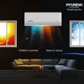 Hyundai 1 Ton Inverter Type Split Air Conditioner | HYC11B-12DBFN1. 