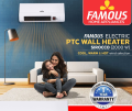 Wall Mounted Fan Heater. 