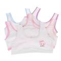 Pack Of 3 - Women Cotton Bra Vest For Teens Steel-Free Bra Non Padded Cartoon Vest Tank. 