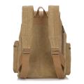 Canvas Backpack Casual Outdoor Travel Rucksack Large Capacity School Bags Vintage Drawstring Bags for Unisex. 