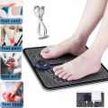 Ems Foot Massager Folding Portable Feet Massage Machine Electronic Muscle Stimulator - Aarshistore. 