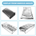 Attic Stairs Insulation Cover Reflective Radiant Barrier Reflects 95% of Radiant Heat RV Stair Heat Shield 25x54x11In for Pull Down Stairs. 