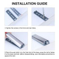 NCANRUI Push Latches for Cabinets 6 Pack Push to Open Cabinet Hardware Push Press Latch Kitchen Door Push Release Latch. 